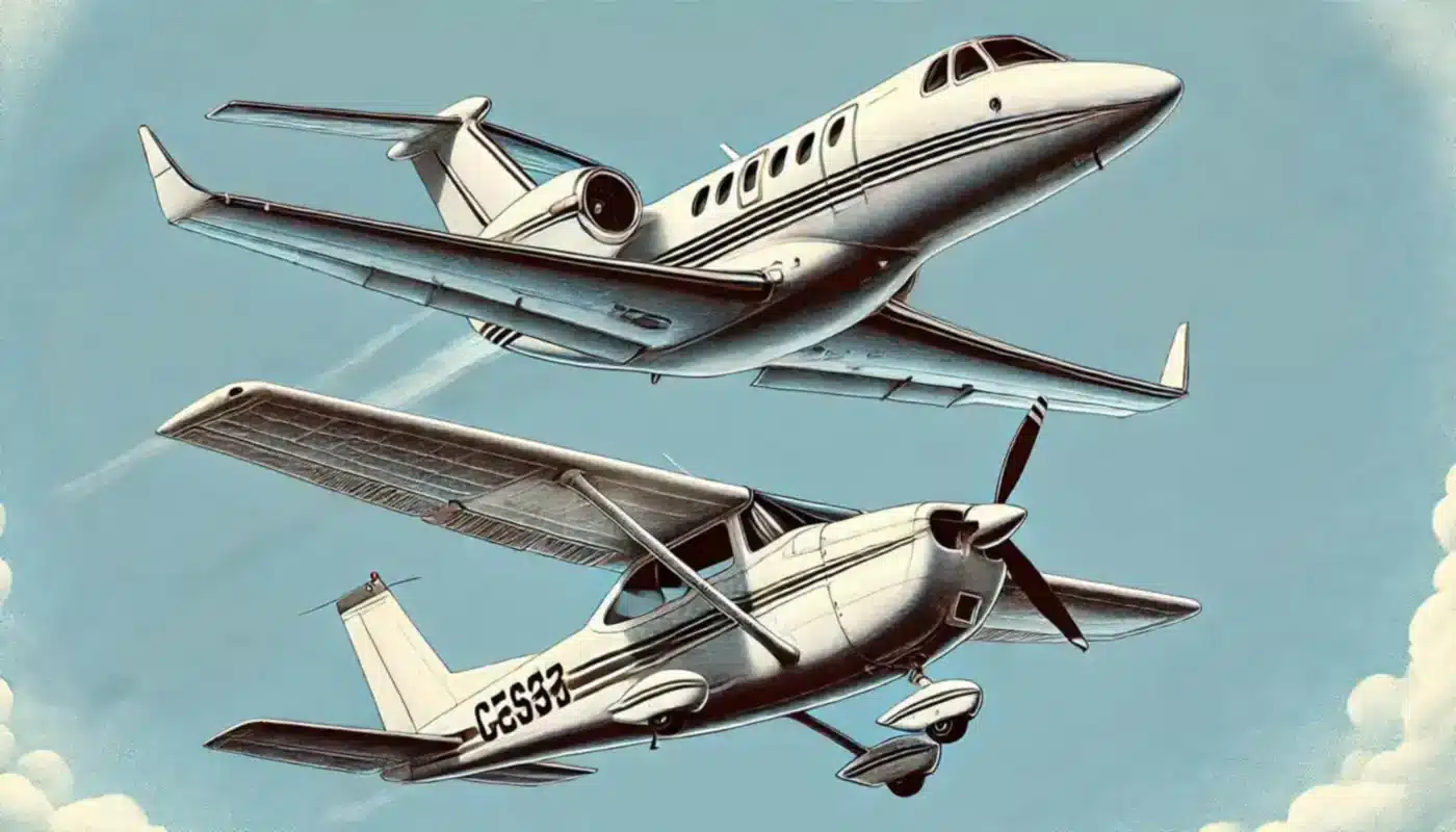 1.1-Jet-vs.-Piston Piston to Jet Transition Cessna to Jet